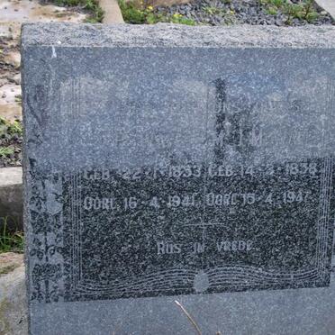 WAIT H.P. 1833-1941 &amp; M.J.M. 1837-1947