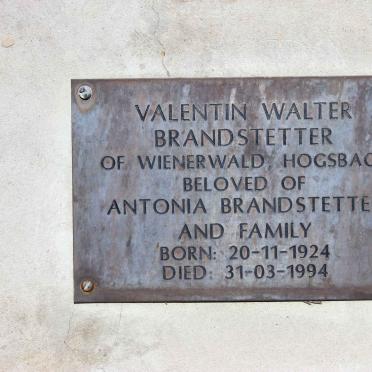 BRANDSTETTER Valentin Walter 1924-1994