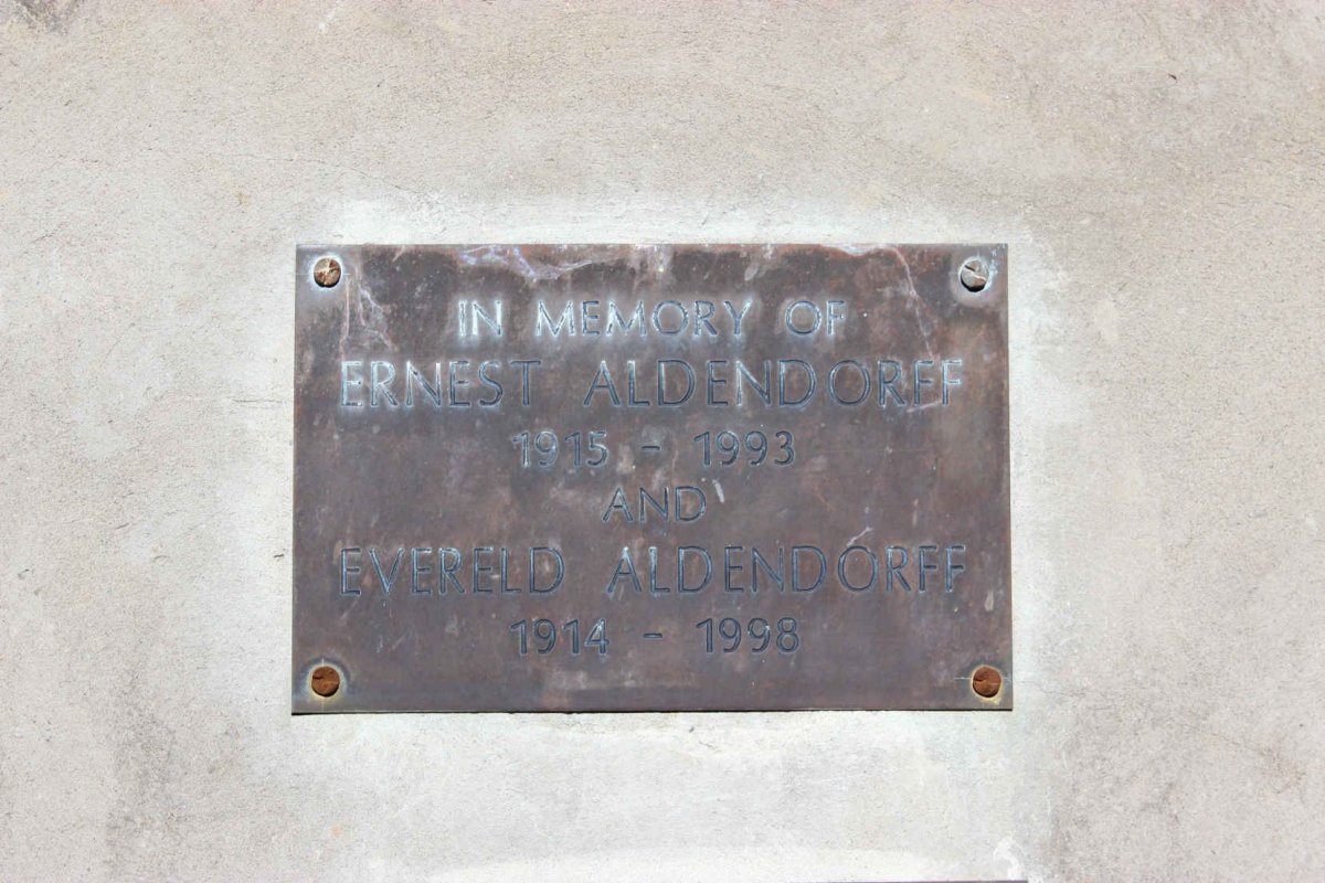ALDENDORFF Ernest 1915-1993 & Evereld 1914-1998