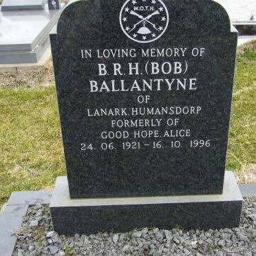 BALLANTYNE B.R.H. 1921-1996