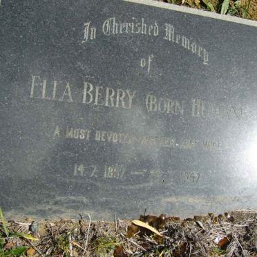 BERRY Ella nee HUMAN 1897-1947