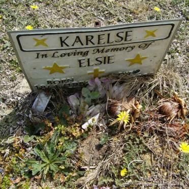 KARELSE Elsie 1952-2005