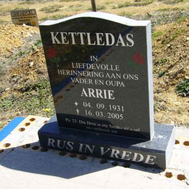 KETTLEDAS Arrie 1931-2005