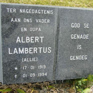 LAMBERTUS Albert 1919-1994