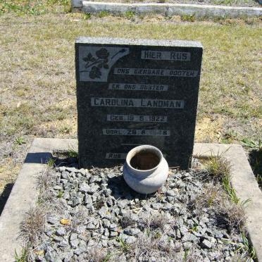 LANDMAN Carolina 1922-1948