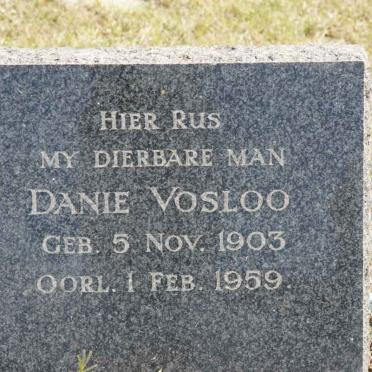 VOSLOO Danie 1903-1959