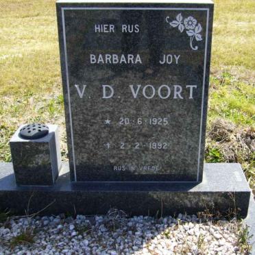 VOORT Barbara Joy, v.d. 1925-1992