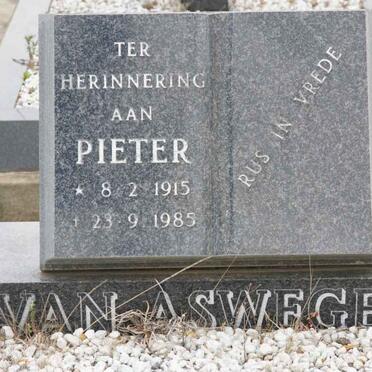ASWEGEN Pieter, van 1915-1985