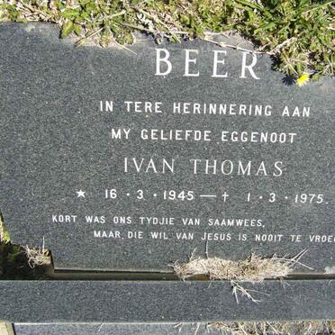BEER Ivan Thomas 1945-1975