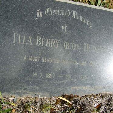 BERRY Ella nee HUMAN 1897-1947