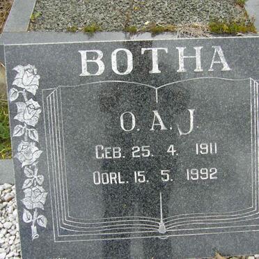 BOTHA O.A.J. 1911-1992