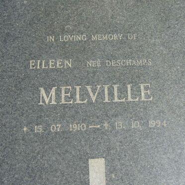 MELVILLE Eileen nee DESCHAMPS 1910-1994