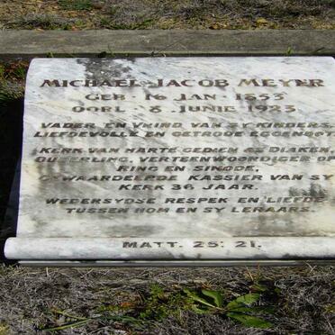 MEYER Michael Jacob 1853-1923