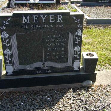 MEYER Catharina Elizabeth 1914-1975