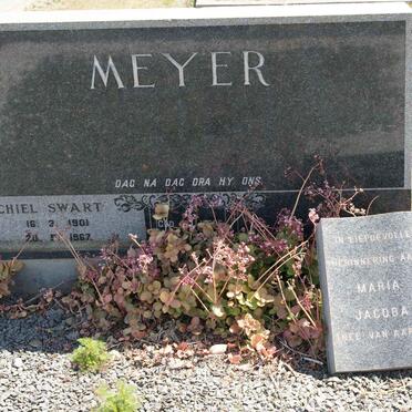 MEYER Michiel Swart 1901-1967 &amp; Maria Jacoba VAN AARDE 1901-1975