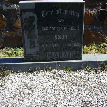 MARAIS Karin 1969-1969