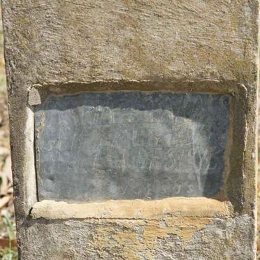 MARAIS Maria nee ????-1973