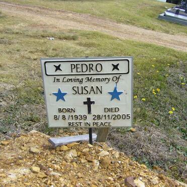 PEDRO Susan 1939-2005