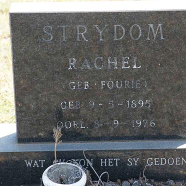STRYDOM Rachel nee FOURIE 1895-1976