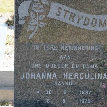STRYDOM Johanna Herculina 1887-1979