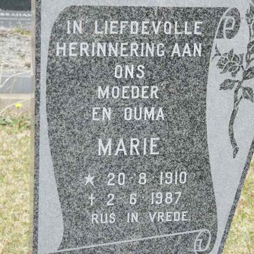 TERBLANCHE Marie 1910-1987