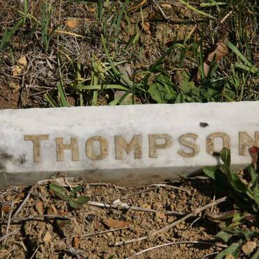 THOMPSON James George -1934 