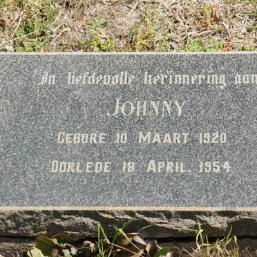 ? Johnny 1920-1954