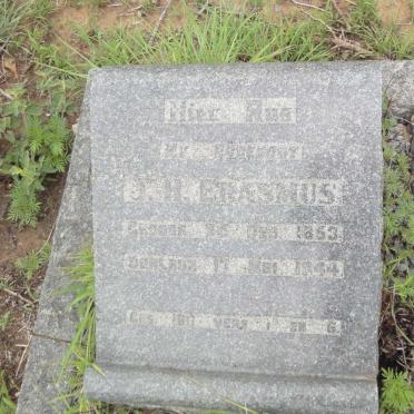 ERASMUS J.H. 1853-1944
