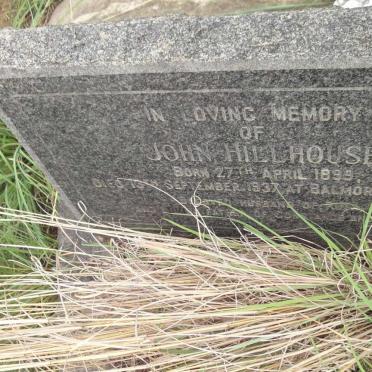 HILLHOUSE John 1899-1937