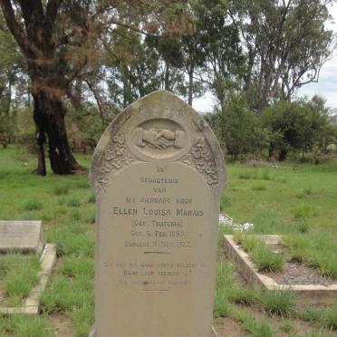 MARAIS Ellen Louisa nee THATCHER 1859-1922