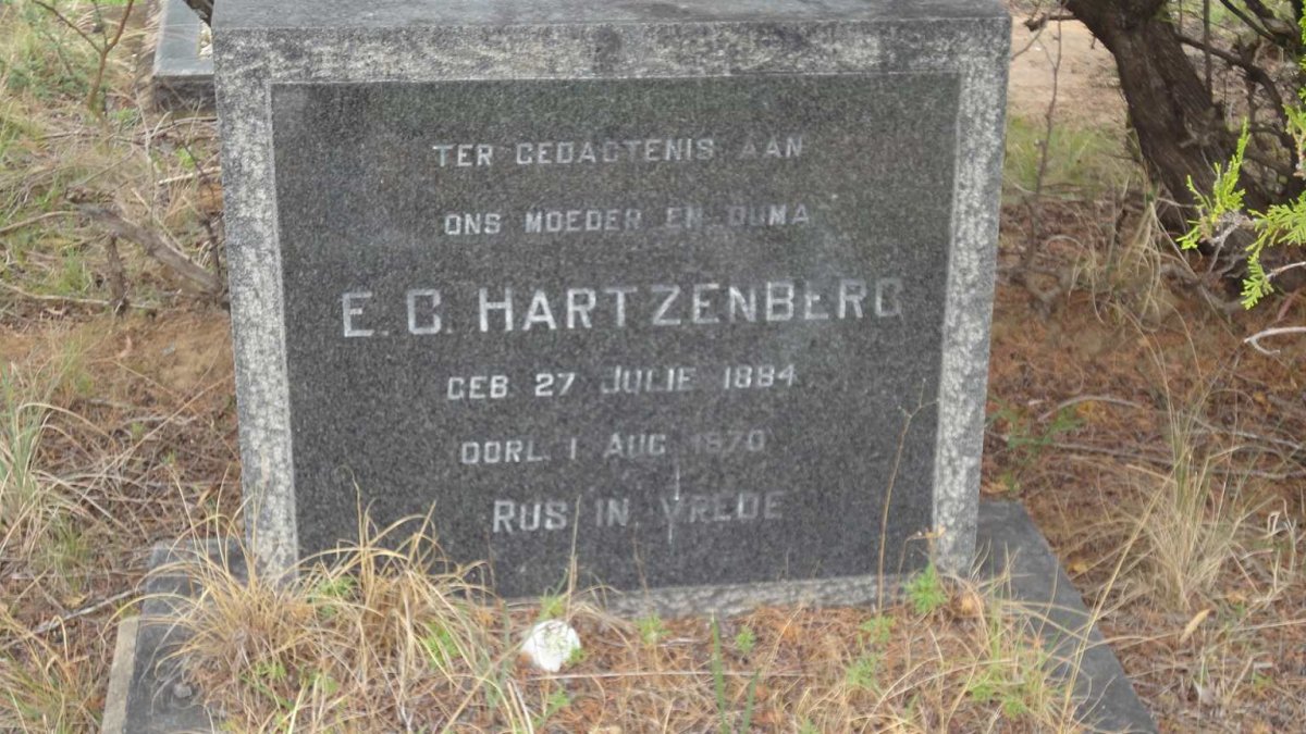 HARTZENBERG E.C. 1884-1970