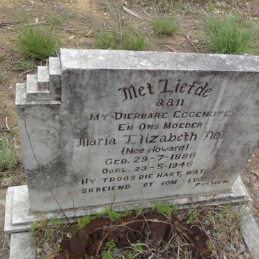 NEL Maria Elizabeth nee HOWARD 1886-1946