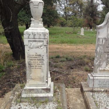 HARDING Timothy -1922 &amp; Sarah KING -1918