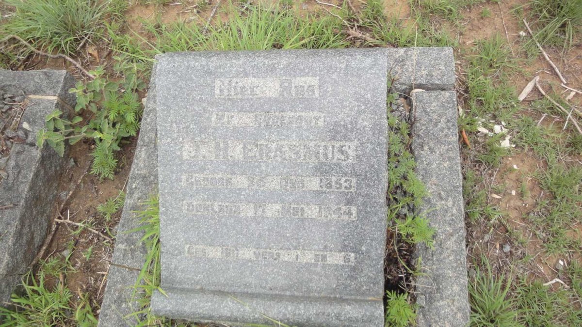 ERASMUS J.H. 1853-1944