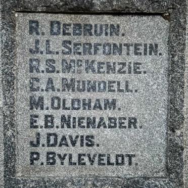 5. Name list - WWI