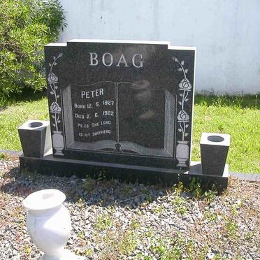 BOAG Peter 1927-1982