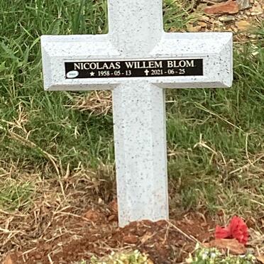 BLOM Nicolaas Willem 1958-2021