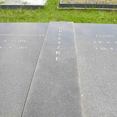 BREETZKE Orlando Douglas 1908-1977 &amp; Floss 1915-1991