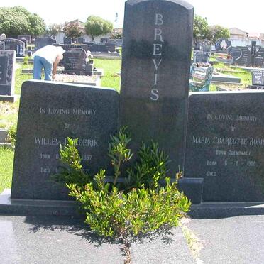 BREVIS Willem Frederik 1897-1971 &amp; Maria Charlotte Rorich ODENDAAL 1900-