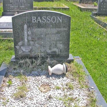 BASSON  Jurie 1914-1988