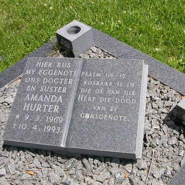 HURTER Amanda 1969-1993