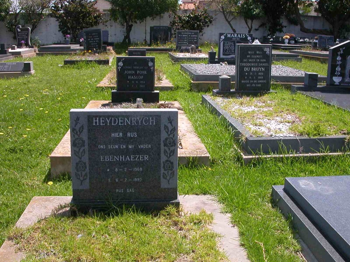 HEYDENRYCH Ebenhaezer 1968-1990