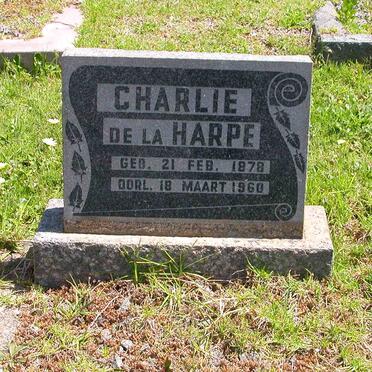 HARPE Charlie, de la 1878-1960