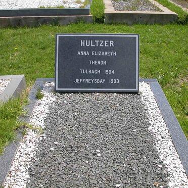 HULTZER Anna Elizabeth Theron 1904-1993