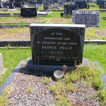 KUHN George Philip 1908-1978