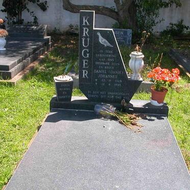 KRUGER Daniel Johannes 1969-1985