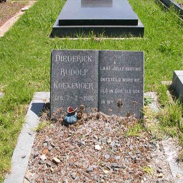 KOEKEMOER Diederick Rudolf 1906-1976