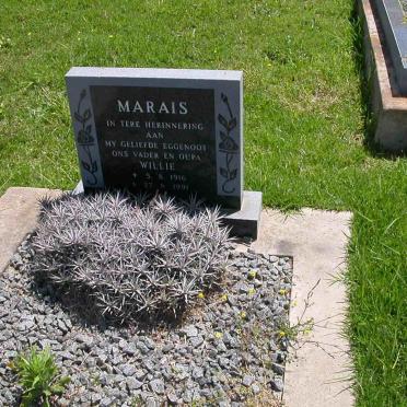 MARAIS Willie 1916-1991