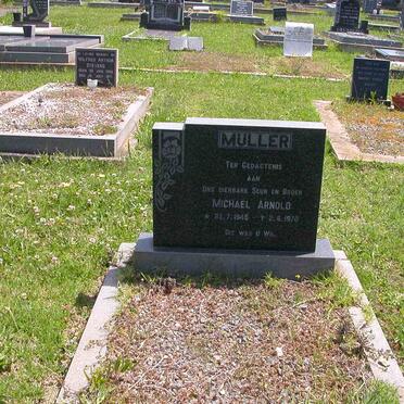 MULLER Michael Arnold 1948-1970