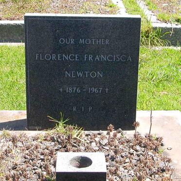 NEWTON Florence Francisca 1876-1967
